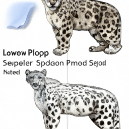 How To Draw A Snow-Leopard - A Step By Step Drawing Guide - Custom Paint By Numbers