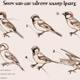 How To Draw A Sparrow - A Step By Step Drawing Guide - Custom Paint By Numbers