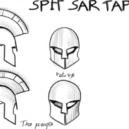 How To Draw A Spartan-Helmet - A Step By Step Drawing Guide - Custom Paint By Numbers