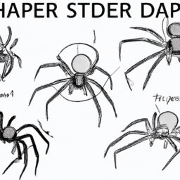 How To Draw A Spider - A Step By Step Drawing Guide - Custom Paint By Numbers