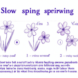 How To Draw A Spring-Flowers - A Step By Step Drawing Guide - Custom Paint By Numbers