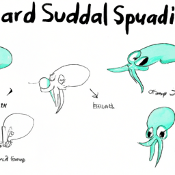 How To Draw A Squidward - A Step By Step Drawing Guide - Custom Paint By Numbers