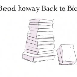 How To Draw A Stack-Of-Books - A Step By Step Drawing Guide - Custom Paint By Numbers