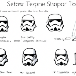 How To Draw A Stormtrooper - A Step By Step Drawing Guide - Custom Paint By Numbers