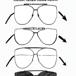 How To Draw A Sunglasses - A Step By Step Drawing Guide - Custom Paint By Numbers