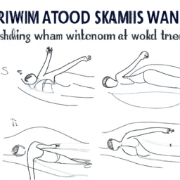 How To Draw A Swimming - A Step By Step Drawing Guide - Custom Paint By Numbers