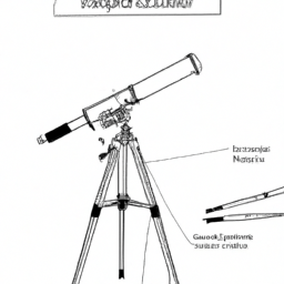 How To Draw A Telescope - A Step By Step Drawing Guide - Custom Paint By Numbers