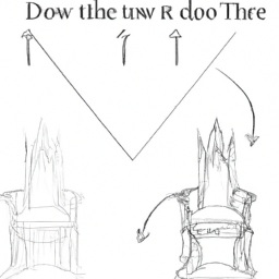 How To Draw A Throne - A Step By Step Drawing Guide - Custom Paint By Numbers