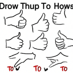 How To Draw A Thumbs-Up - A Step By Step Drawing Guide – Custom Paint ...