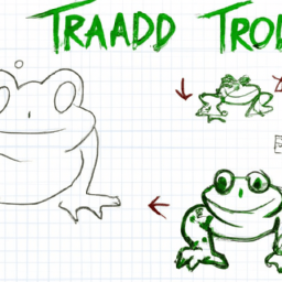 How To Draw A Toad-From-Mario - A Step By Step Drawing Guide - Custom Paint By Numbers