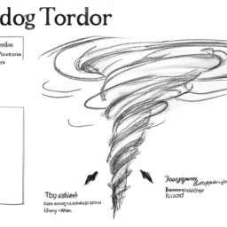 How To Draw A Tornado - A Step By Step Drawing Guide - Custom Paint By Numbers