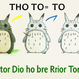 How To Draw A Totoro - A Step By Step Drawing Guide - Custom Paint By Numbers