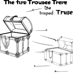 How To Draw A Treasure-Chest - A Step By Step Drawing Guide - Custom Paint By Numbers