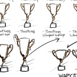 How To Draw A Trophy - A Step By Step Drawing Guide - Custom Paint By Numbers