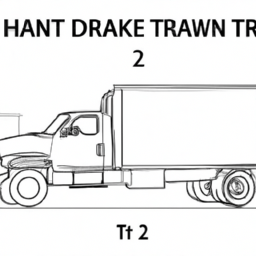 How To Draw A Truck - A Step By Step Drawing Guide - Custom Paint By Numbers