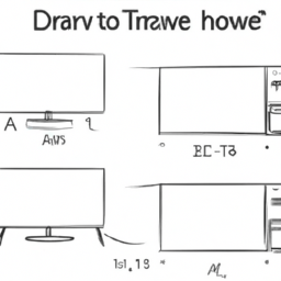 How To Draw A Tv - A Step By Step Drawing Guide - Custom Paint By Numbers