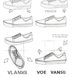 How To Draw A Vans-Shoes - A Step By Step Drawing Guide - Custom Paint By Numbers