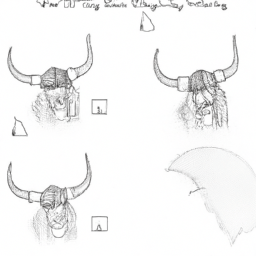 How To Draw A Viking - A Step By Step Drawing Guide - Custom Paint By Numbers