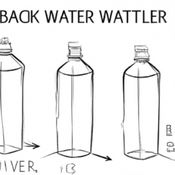 How To Draw A Water-Bottle - A Step By Step Drawing Guide - Custom Paint By Numbers