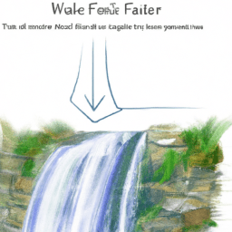 How To Draw A Waterfall - A Step By Step Drawing Guide - Custom Paint By Numbers