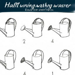 How To Draw A Watering-Can - A Step By Step Drawing Guide - Custom Paint By Numbers