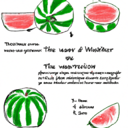 How To Draw A Watermelon - A Step By Step Drawing Guide - Custom Paint By Numbers