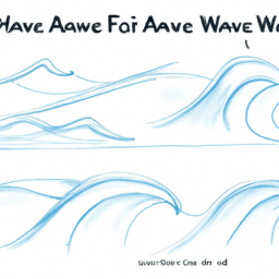 How To Draw A Wave - A Step By Step Drawing Guide - Custom Paint By Numbers