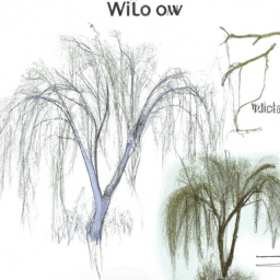 How To Draw A Willow-Tree - A Step By Step Drawing Guide – Custom Paint ...