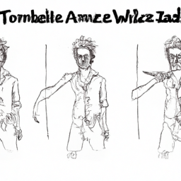 How To Draw A Zombie - A Step By Step Drawing Guide - Custom Paint By Numbers