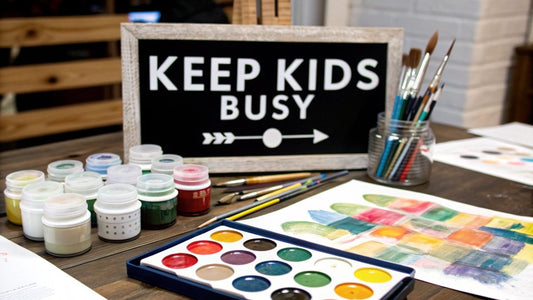 How to Keep Kids Busy: Fun & Screen-Free Activities - Custom Paint By Numbers