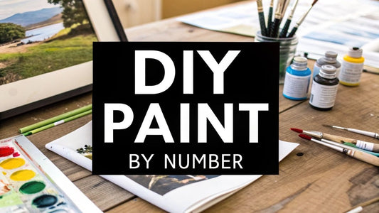 How to Make a Paint by Number from a Photo | Easy DIY Guide - Custom Paint By Numbers