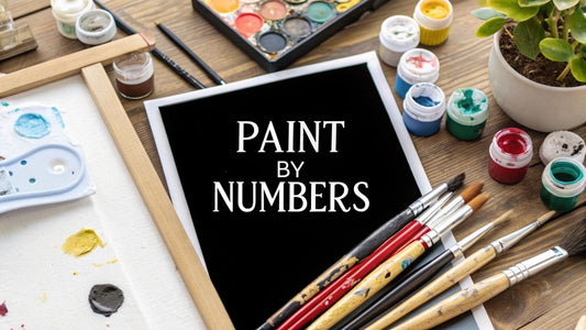 How to Paint by Numbers A Beginner's Guide - Custom Paint By Numbers