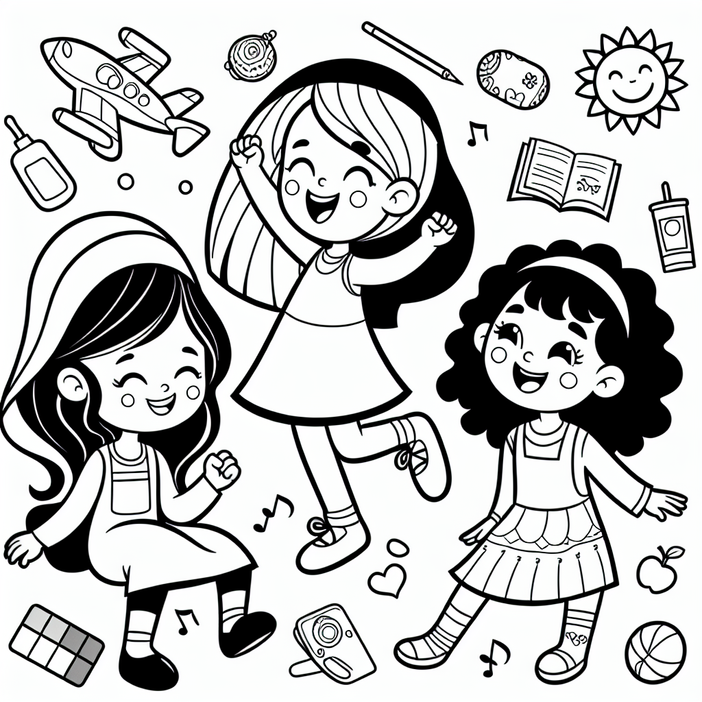 Girl Coloring Pages Custom Paint By Numbers girl-coloring-pages-custom-paint-by-numbers