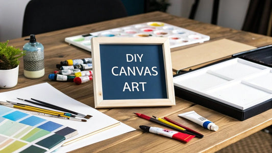 Inspiring DIY Canvas Paintings Ideas For Your Home - Custom Paint By Numbers