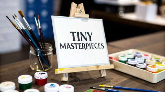 Mini Paint By Numbers A Guide to Tiny Masterpieces - Custom Paint By Numbers