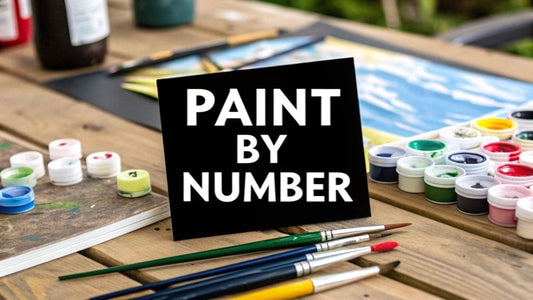 Paint by Number from Photo: Turn Any Image into a Masterpiece - Custom Paint By Numbers