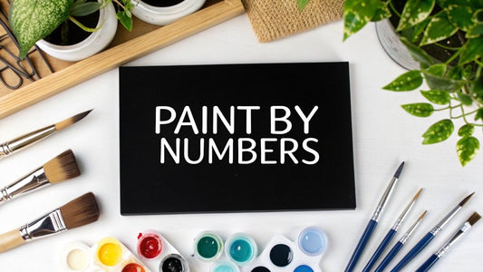 Paint by Number Kits Beginner: A Quick Start Guide - Custom Paint By Numbers