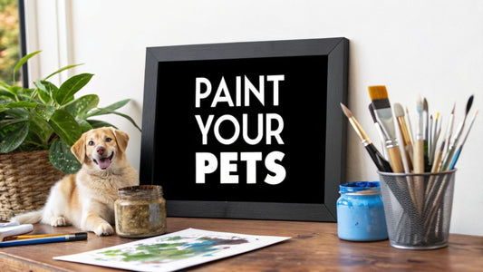 Paint Your Pets: How to paint your pets from Photos - Custom Paint By Numbers