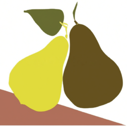 Pear Color, Meaning, And History - Custom Paint By Numbers