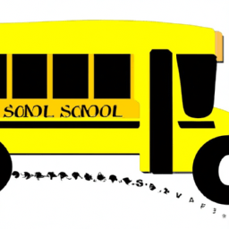 School Bus Yellow Color, Meaning, And History - Custom Paint By Numbers