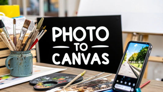 Turn Picture Into Canvas Painting: turn picture into canvas painting in minutes - Custom Paint By Numbers