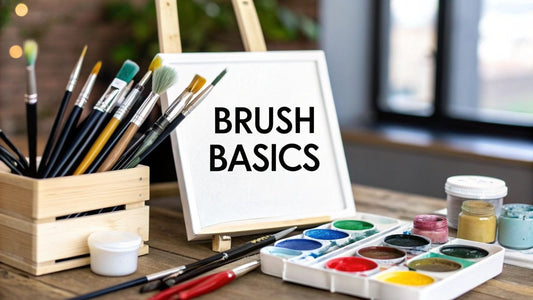 Ultimate Beginner's Guide to Brushes for Paint by Numbers - Custom Paint By Numbers