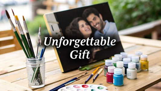 Unforgettable Custom Gifts for Wife How to Create a Masterpiece - Custom Paint By Numbers