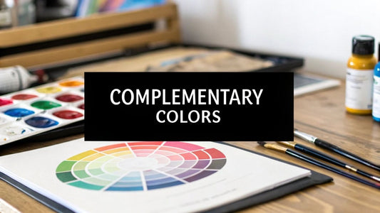 What Are Complementary Colors in Art A Visual Guide - Custom Paint By Numbers