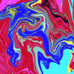 What Color Does Aqua And Razzmatazz Make? - Custom Paint By Numbers