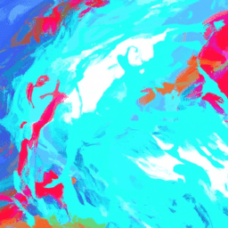 What Color Does Aqua And Rosewood Make? - Custom Paint By Numbers