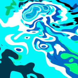 What Color Does Aquamarine And Eminence Make? - Custom Paint By Numbers