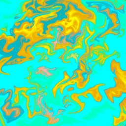 What Color Does Aquamarine And Orange Make? - Custom Paint By Numbers