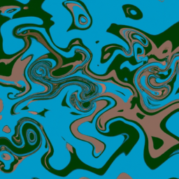 What Color Does Aquamarine And Rust Make? - Custom Paint By Numbers