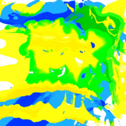 What Color Does Aquamarine And Xanthous Make? - Custom Paint By Numbers